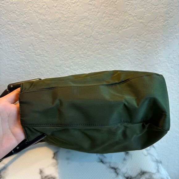 Prada Milano Shoulder Handbag Nylon Rolled Handles - Picture 13 of 13